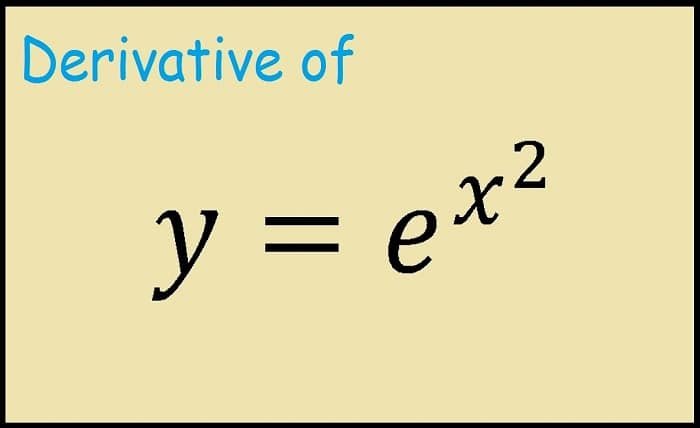 e^4x derivative